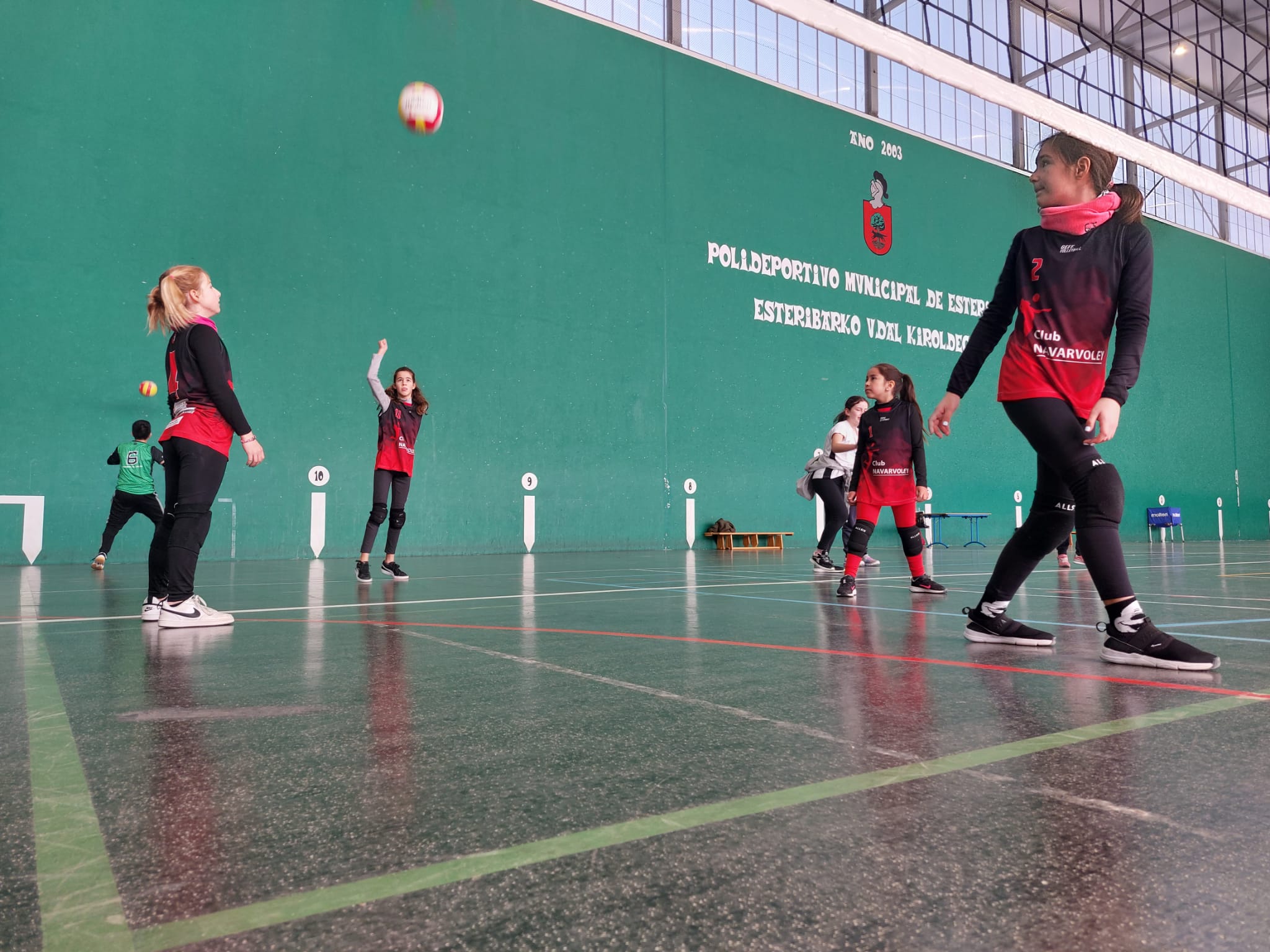 Celebrada la 1ª concentración Minivoley de la temporada